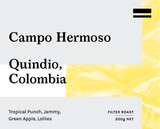 Campo Hermoso, Honey Malolactic Mossto C.M - Limited Release Filter Roast
