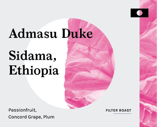 Admasu Duke Natural, Ethiopia - Filter Roast
