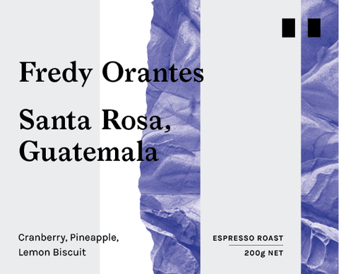 Fredy Orantes, Guatemala - Limited Release Espresso Roast